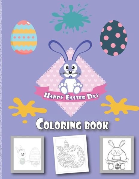 Happy Easter Day Coloring book - Chbani Publishing - Bøker - Independently Published - 9798708653673 - 13. februar 2021