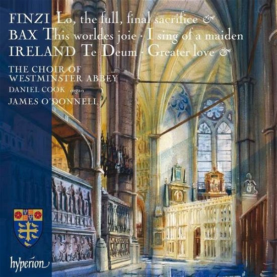 Cover for Choir Of Westminster Abbey · Lo, the Full Final Sacrifice / This Worldes Joie/te Deum (CD) (2017)