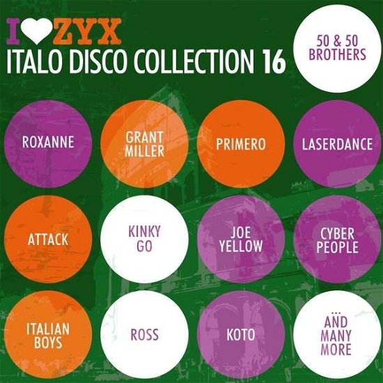 Cover for Zyx Italo Disco Collection 16 (CD) (2013)