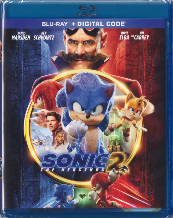 Cover for Sonic the Hedgehog 2 (Blu-ray) (2022)