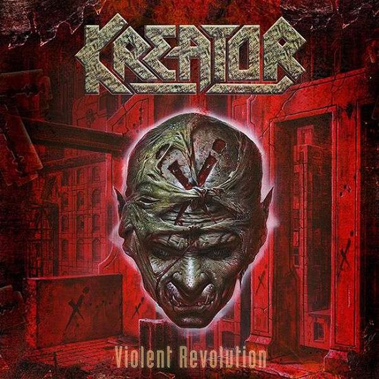Cover for Kreator · Violent Revolution (Limited Edition) (Red Vinyl) (LP) [Limited edition] (2022)