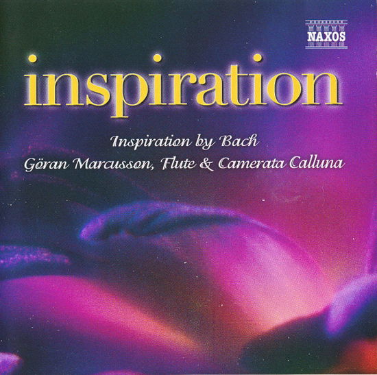 Inspiration *d* - Bach - Música - Naxos - 0747313024674 - 21 de janeiro de 2021