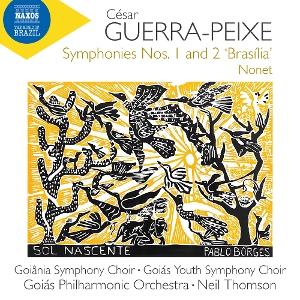 Cover for Goias Philharmonic Orchestra · Guerra-Peixe: Symphonies Nos. 1 &amp; 2, &quot;Brasilia&quot; &amp; Nonet (CD) (2025)