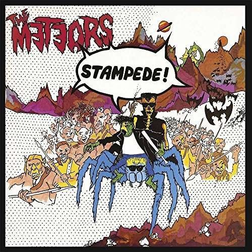 Cover for Meteors · Stampede (LP) [Orange edition] (2022)