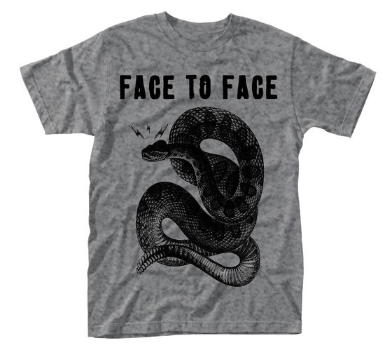 Cover for Face to Face · Face To Face: Snake (T-Shirt Unisex Tg. XL) (N/A) [size XL] [Grey edition] (2016)