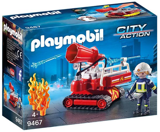 Cover for Playmobil · Fire Brigade Fire Water Canon (MERCH) (2019)
