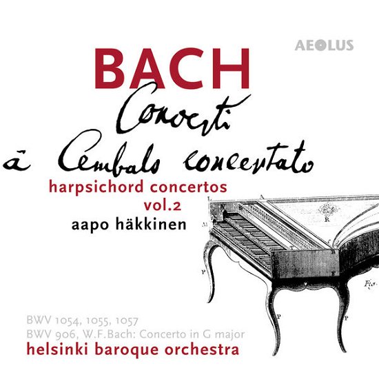 Cover for Johann Sebastian Bach · Concerti A Cembalo Concer (CD) (2013)