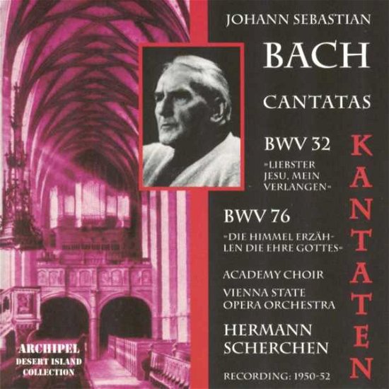 Cover for Bach,j.s. / Scherchen · Kantaten Bw 32 &amp; Bw 76 Liebste (CD) (2012)