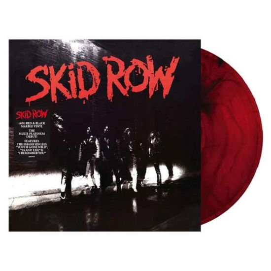 Cover for Skid Row (LP) [Red / Black Marbled edition] (2023)