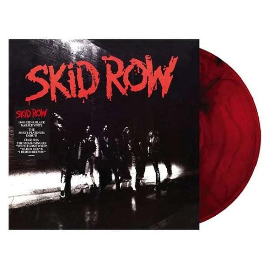 Cover for Skid Row · Skid Row (Red &amp; Black Marble) (LP) [Red / Black Marbled edition] (2023)