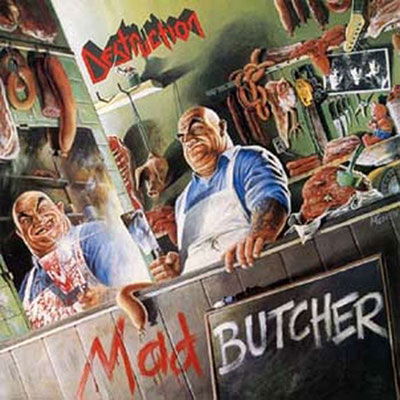 Mad Butcher (Mixed Splatter Vinyl) - Destruction - Musiikki - HIGH ROLLER - 4251267714674 - perjantai 10. marraskuuta 2023