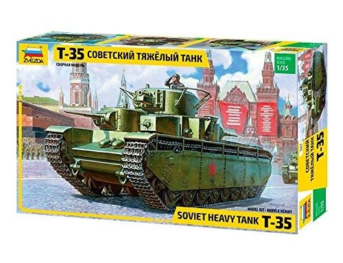 1:35 T · 1:35 T-35 Heavy Soviet Tank (Legetøj)