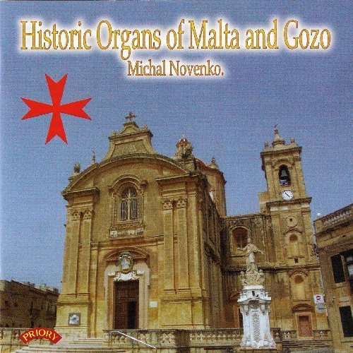 Cover for Michal Novenko · Historic Organs Of Malta And Gozo (CD) (2018)