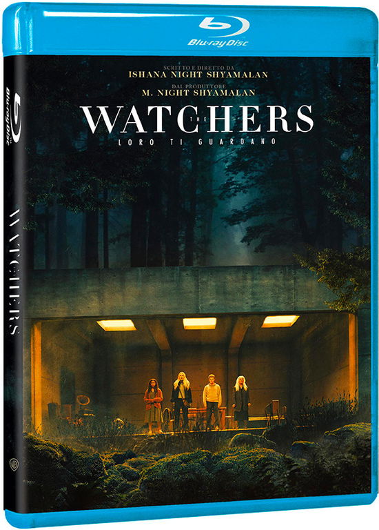 Cover for Fanning, Campbell, Finnegan, Fouere, Hewlett · The Watchers (Blu-Ray) (2024)