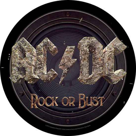 Cover for AC/DC · AC/DC Back Patch: Rock Or Bust (ACCESSORY)