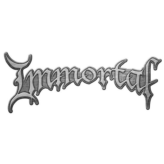 Immortal Pin Badge: Logo (Die-Cast Relief) - Immortal - Produtos - PHD - 5055339788674 - 28 de outubro de 2019