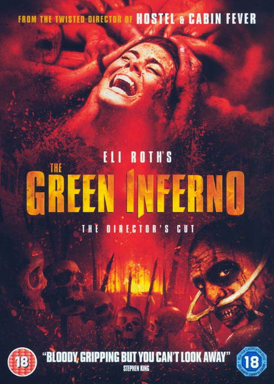 Cover for Green Inferno the DVD · Green Inferno (DVD) [Director's cut edition] (2016)