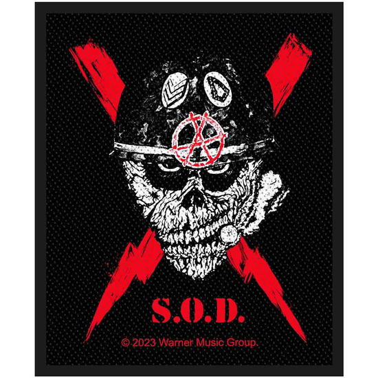 Stormtroopers of Death Woven Patch: Scrawled Lightning (Standard) - Stormtroopers of Death - Merchandise -  - 5056365724674 - 