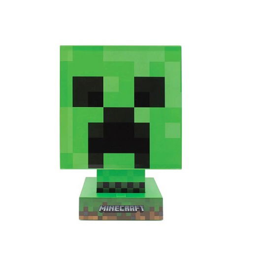 Paladone Creeper Lamp and Usb Charger Eu Version - Paladone - Merchandise - PALADONE - 5056577709674 - 22. februar 2023