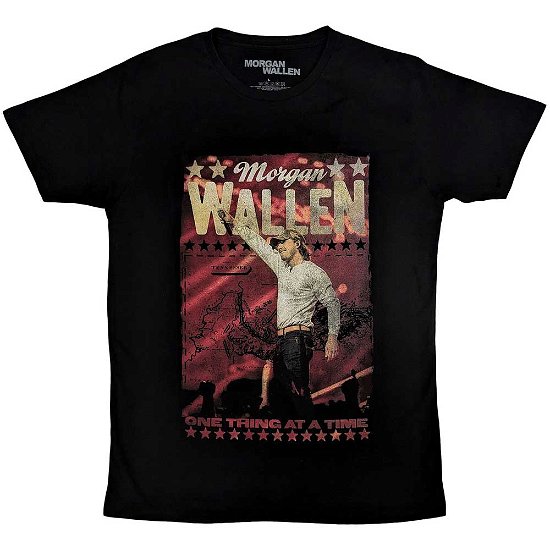 Morgan Wallen Unisex T-Shirt: One Thing At A Time - Morgan Wallen - Produtos -  - 5056737246674 - 