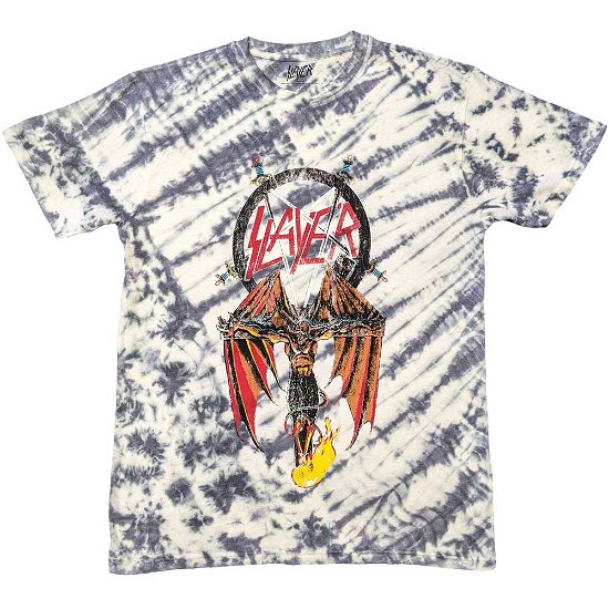Cover for Slayer · Slayer Unisex T-Shirt: Winged Crucifix (Wash Collection) (T-shirt) [size S]