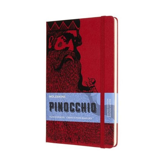 Moleskine Limited Edition Pinocchio Large Plain Notebook: Mangiafuoco - Moleskine - Books - Moleskine - 8056420853674 - May 3, 2021