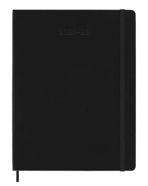 Cover for Moleskine · Moleskine 2025 18-Month Weekly XL Hardcover Notebook: Black (Paperback Book) (2024)