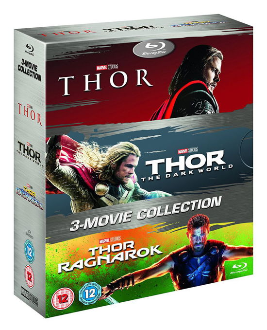Cover for Thor 1-3 · Thor Trilogy 1 to 3 Movie Collection (Blu-ray) (2018)