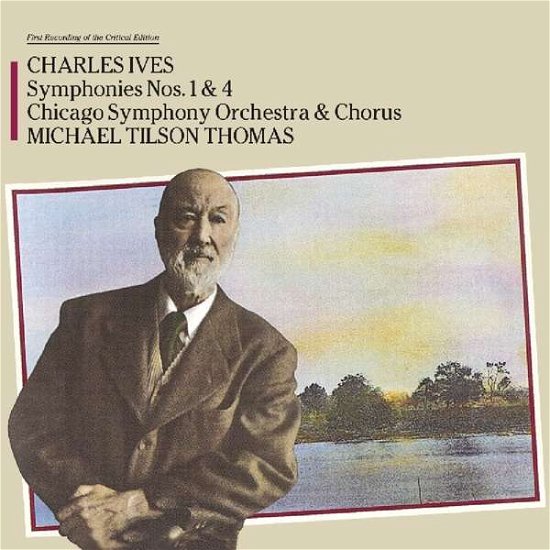 Cover for Charles Ives · Symphony Nos. 1 &amp; 4 (CD) (2018)
