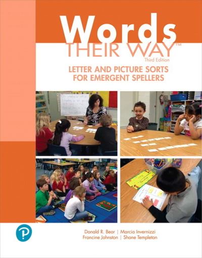 Cover for Donald Bear · Words Their Way Letter and Picture Sorts for Emergent Spellers (Paperback Book) (2018)