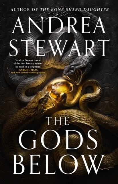 Cover for Andrea Stewart · The Gods Below: Book One of the Hollow Covenant (Hardcover Book) (2024)