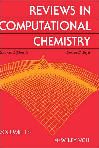 Cover for Lipkowitz, Kenny B. (Department of Chemistry, Indiana University / Purdue University at Indianpolis, Indiana) · Reviews in Computational Chemistry, Volume 16 - Reviews in Computational Chemistry (Hardcover Book) [Volume 16 edition] (2000)