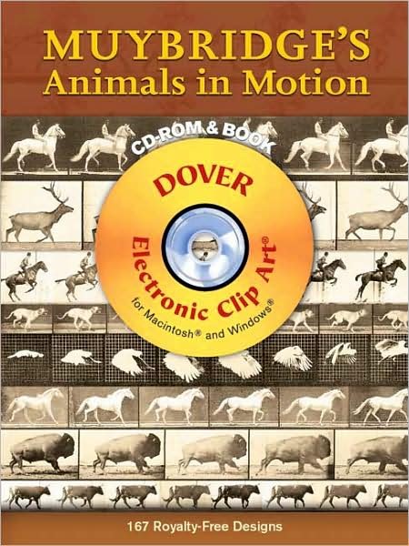Cover for Eadweard Muybridge · Muybridge's Animals in Motion - Dover Electronic Clip Art (Bok) (2007)