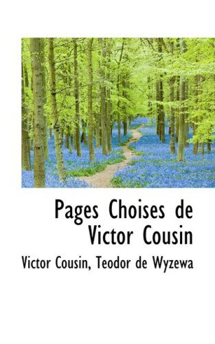 Cover for Victor Cousin · Pages Choises De Victor Cousin (Paperback Book) (2008)