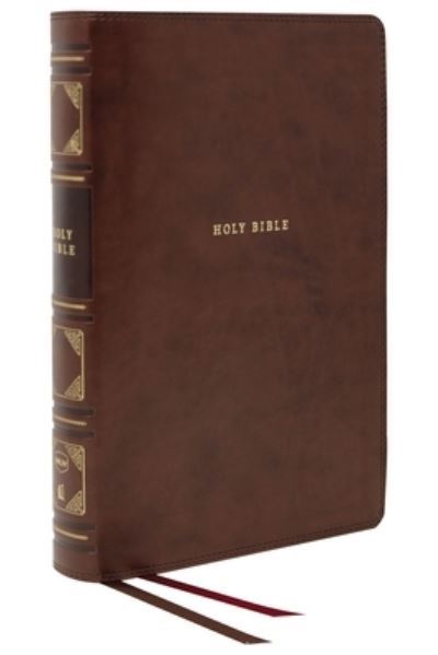 Nkjv, Reference Bible, Classic Verse-by-Verse, Center-Column, Leathersoft, Brown, Indexed, Red Letter Edition, Comfort Print - Thomas Nelson Publishing Staff - Bücher - Nelson Incorporated, Thomas - 9780785229674 - 8. Oktober 2019