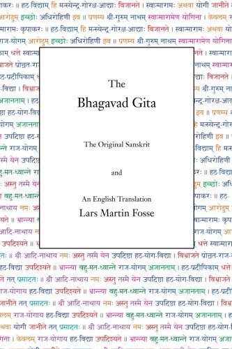 Cover for Lars Martin Fosse · The Bhagavad Gita (Paperback Book) [Bilingual edition] (2007)