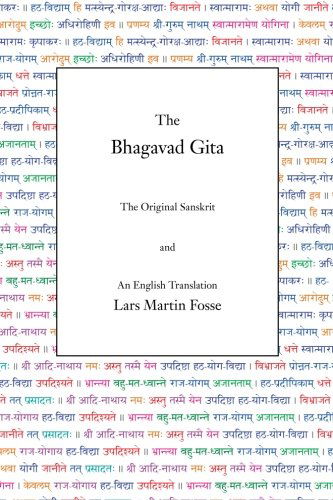 Cover for Lars Martin Fosse · The Bhagavad Gita (Paperback Book) [Bilingual edition] (2007)