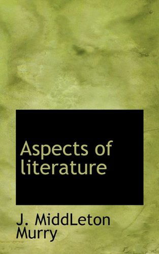 Cover for J. Middleton Murry · Aspects of Literature (Paperback Book) (2009)