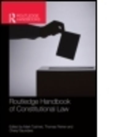 Cover for Mark Tushnet · Routledge Handbook of Constitutional Law (Paperback Book) (2015)