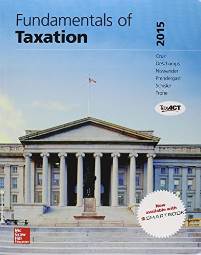 Cover for Ana Cruz · Fundamentals of Taxation 2015 w/TaxAct; Connect Accounting (Paperback Book) (2014)