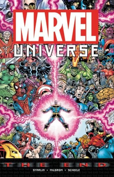Cover for Jim Starlin · Marvel Universe: The End (Paperback Bog) (2019)