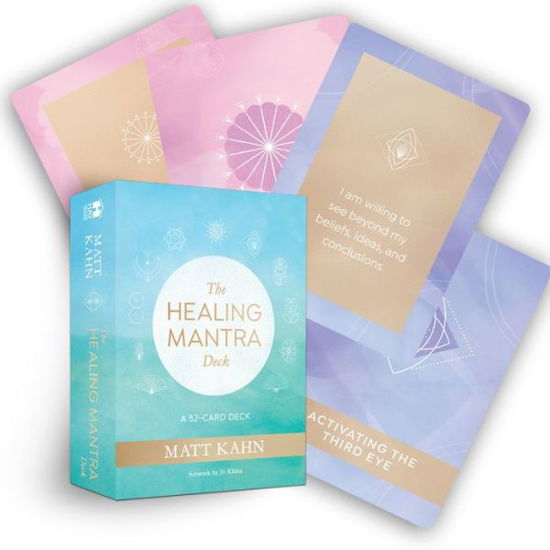 The Healing Mantra Deck: A 52-Card Deck - Matt Kahn - Kirjat - Hay House Inc - 9781401957674 - tiistai 3. joulukuuta 2019