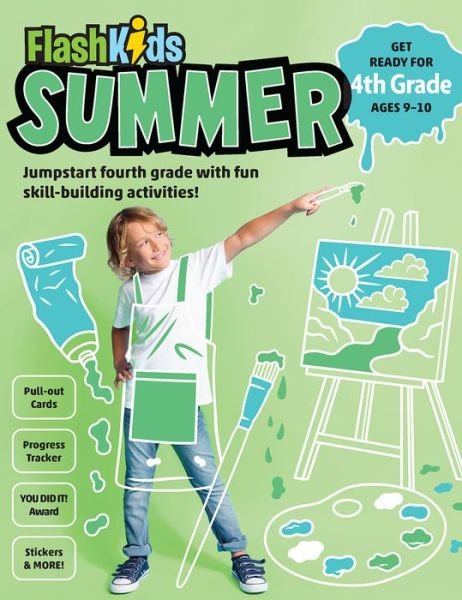 Cover for Flash Kids Summer: 4th Grade - Summer Study (Pocketbok) (2022)