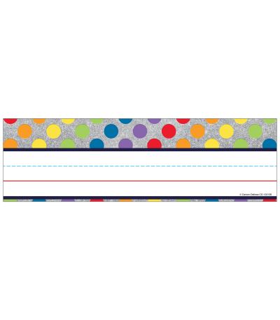 Sparkle and Shine Rainbow Dots on Glitter Nameplates - Carson-Dellosa Publishing - Inne - Carson Dellosa Education - 9781483843674 - 15 marca 2018