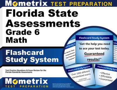 Cover for FSA Exam Secrets Test Prep Team · Florida State Assessments Grade 6 Mathematics Flashcard Study System (Paperback Book) (2023)