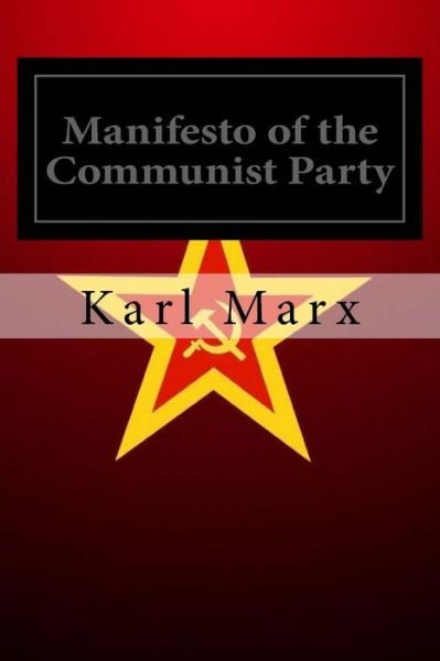 Cover for Karl Marx · Manifesto of the Communist Party (Paperback Bog) (2016)
