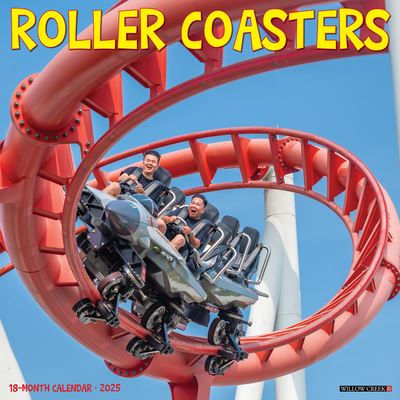 Willow Creek Press · Roller Coasters 2025 12 X 12 Wall Calendar (Calendar) (2024)