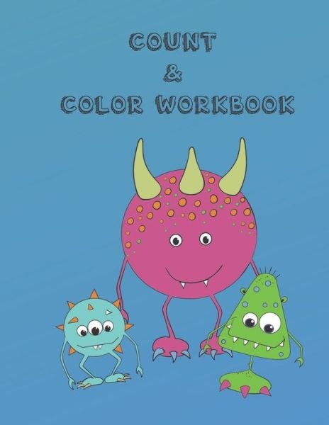 Cover for Jnette Publish · Count &amp; Color Workbook (Paperback Bog) (2019)