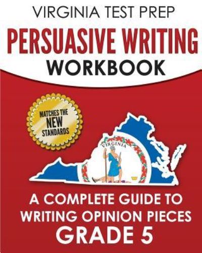 Cover for V Hawas · Virginia Test Prep Persuasive Writing Workbook Grade 5 (Paperback Book) (2018)