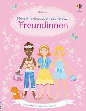 Cover for Fiona Watt · Mein Anziehpuppen-Stickerbuch: Freundinnen (Taschenbuch) (2021)